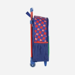 Kit Mochila De Rodinhas E Lancheira Super Mario Luxcel