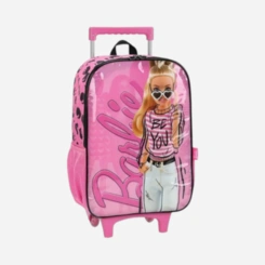 Kit Mochila De Rodinhas E Lancheira Barbie Luxcel