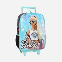 Kit Mochila De Rodinhas E Lancheira Barbie Luxcel