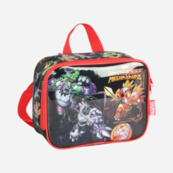 Kit Mochila De Rodinhas E Lancheira Mech Strike Luxcel