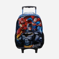 Kit Mochila De Rodinhas E Lancheira Liga Da Justiça Xeryus