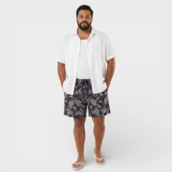 Bermuda Masculina Plus Size Estampada Costa Boy