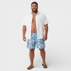 Bermuda Masculina Plus Size Estampada Costa Boy