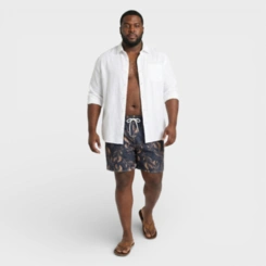 Bermuda Masculina Plus Size Estampada Costa Boy