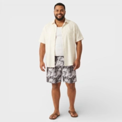 Bermuda Masculina Plus Size Estampada Costa Boy