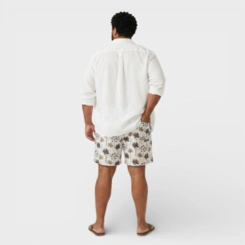 Bermuda Masculina Plus Size Estampada Costa Boy