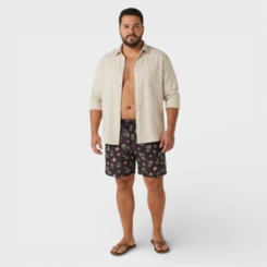 Bermuda Masculina Plus Size Estampada Costa Boy
