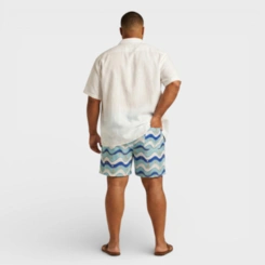 Bermuda Masculina Plus Size Estampada Costa Boy