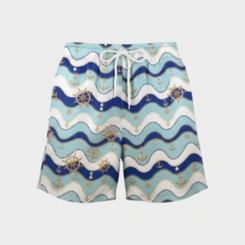 Bermuda Masculina Plus Size Estampada Costa Boy