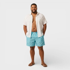 Bermuda Masculina Plus Size Estampada Costa Boy