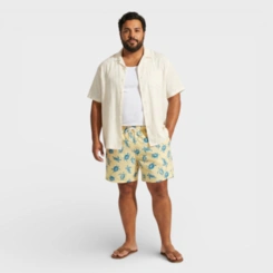 Bermuda Masculina Plus Size Estampada Costa Boy