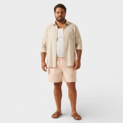 Bermuda Masculina Plus Size Estampada Costa Boy
