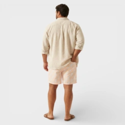 Bermuda Masculina Plus Size Estampada Costa Boy