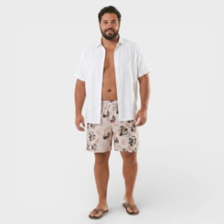 Bermuda Masculina Plus Size Estampada Costa Boy