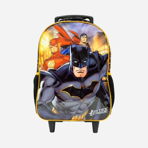 Mochila Infantil De Rodinhas Liga Da Justiça Xeryus