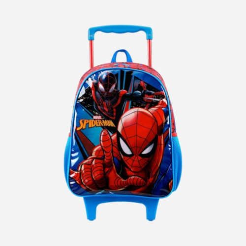 Mochila Infantil De Rodinhas Homem Aranha Xeryus