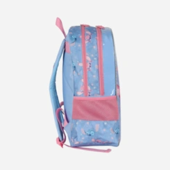 Mochila Infantil De Costas Stitch E Angel Luxcel