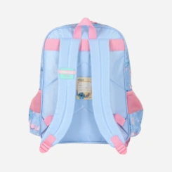 Mochila Infantil De Costas Stitch E Angel Luxcel