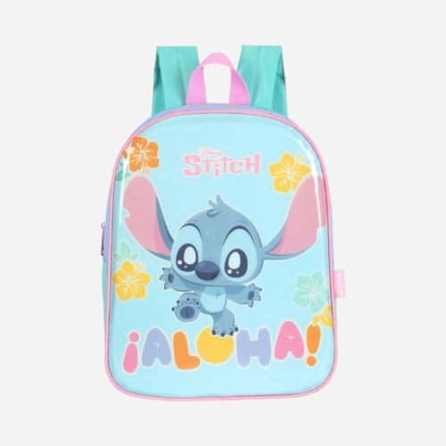 Mochila Infantil De Costas Lilo Stitch Luxcel
