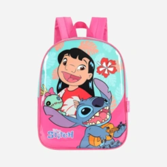 Mochila Infantil De Costas Lilo Stitch Luxcel