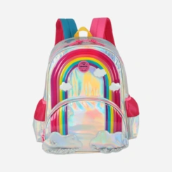 Mochila Infantil De Costas Arco-Íris Luxcel