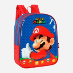 Mochila Infantil De Costas Super Mario Luxcel