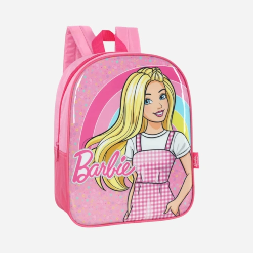 Mochila Infantil De Costas Barbie Luxcel