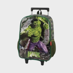 Mochila Infantil De Rodinhas Hulk Luxcel