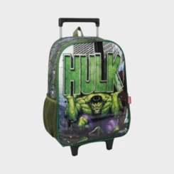Mochila Infantil De Rodinhas Hulk Luxcel