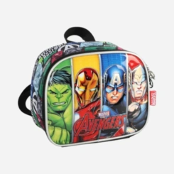 Kit Mochila De Rodinhas E Lancheira Vigadores E Hulk Luxcel