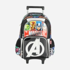 Kit Mochila De Rodinhas E Lancheira Vigadores E Hulk Luxcel