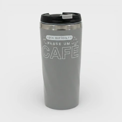 Copo Térmico Com Tampa Café 450ml