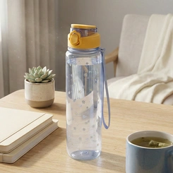 Squeeze Garrafa Plástica Uatt Floral 1L