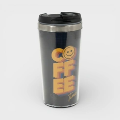 Copo Térmico Com Tampa Coffee 465ml
