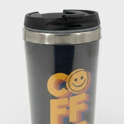 Copo Térmico Com Tampa Coffee 465ml