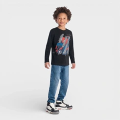 Blusa Manga Longa Infantil Menino Brandili Homem Aranha