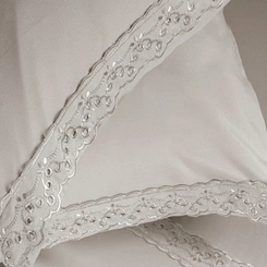 Jogo De Cama Casal Romantic Bordado Inglês Corttex