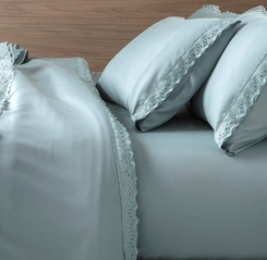 Jogo De Cama Queen Romantic Bordado Inglês Corttex