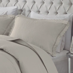Porta Travesseiro Romantic Com Bordado Inglês Corttex