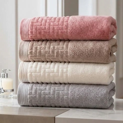 Toalha De Banho Super Soft Geométrico Corttex