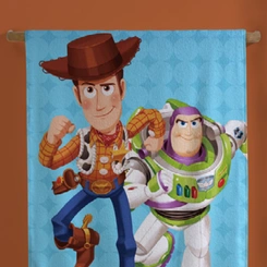Toalha De Banho Infantil Aveludada Toy Story Dohler