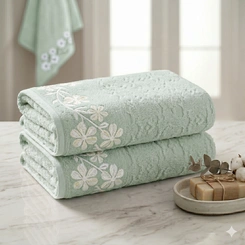 Toalha De Banho Jacquard Eva Dohler