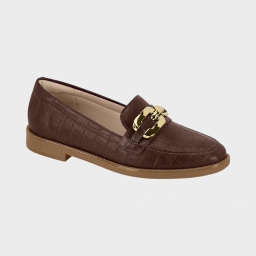 Mocassim Feminino Beira Rio Croco