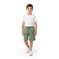Bermuda Infantil Menino Em Moletom Arrumadinhos