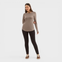 Calça Legging Feminina Com Toque Peluciado Rovitex