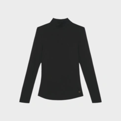 Blusa Feminina Com Gola Alta E Manga Longa Básica Endless