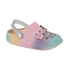 Babuche Infantil Menina Arco Iris Molekinha