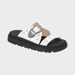 Sandália Papete Feminina Moleca Flatform