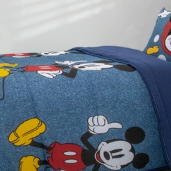 Edredom Solteiro Infantil Mickey E Minnie Portallar