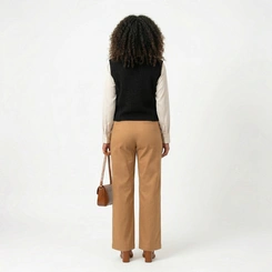 Colete Feminino em Tricot com Botões